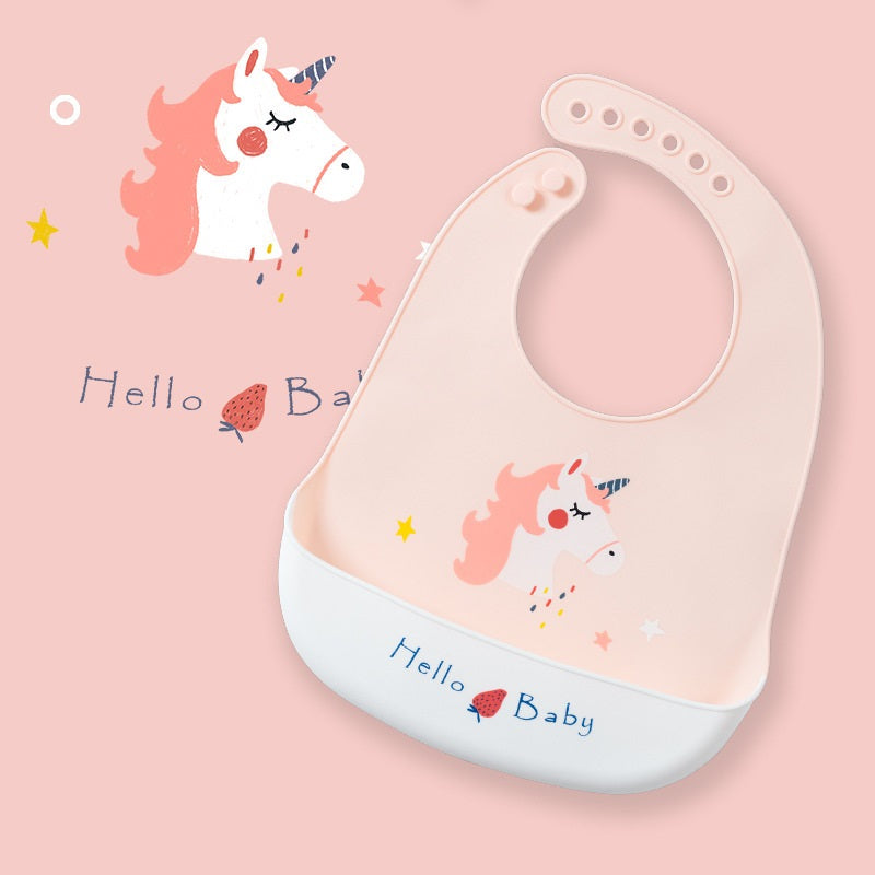 Food Grade Silicone Baby Feeding Bibs