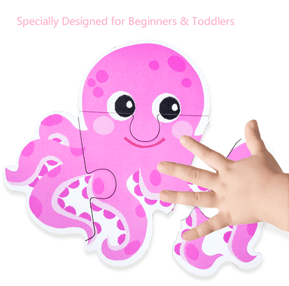 6-in-1 Kids Jigsaw Puzzle Toy Early Educational in Casing Box | Gift Goodie bags