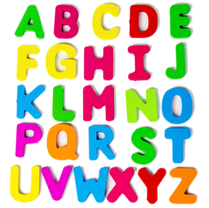 Block Alphabet English Letter Learning Card/ Marker Flash Card for Writing/ Phonics Flash Cards for Kids