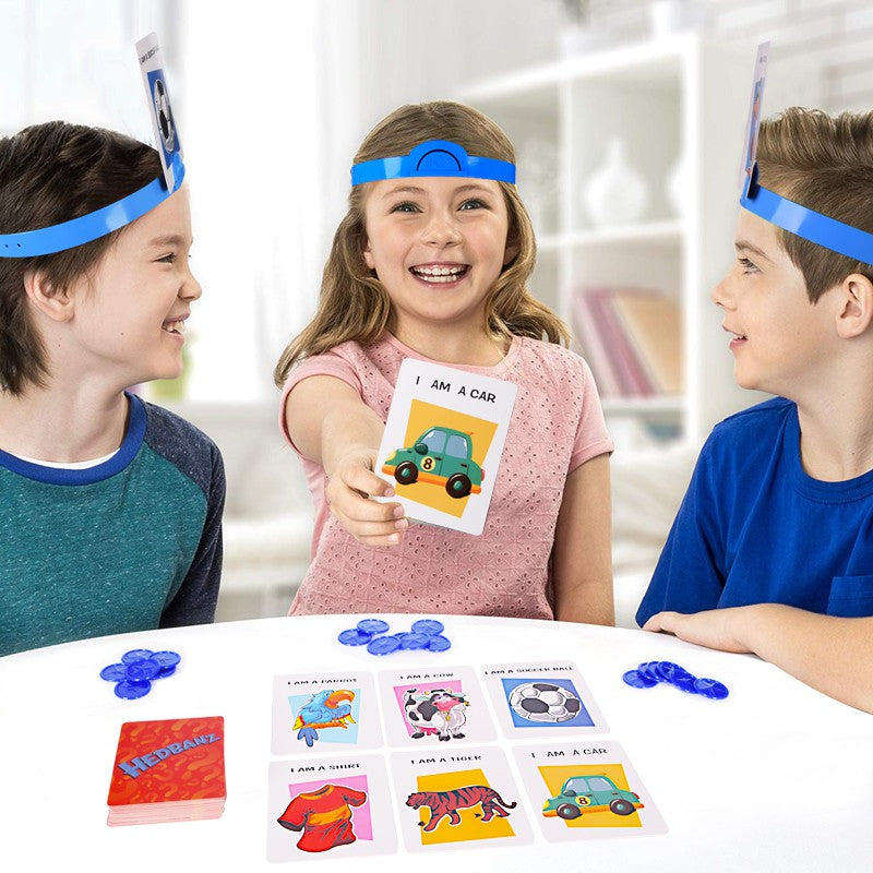 “Hedbanz” Board Game/ MultiPlayer Board Game for Family/ Family Board Game