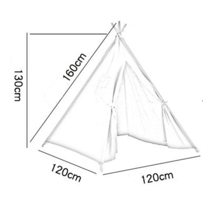 160cm Cotton Teepee Indoor Play Tent for Children