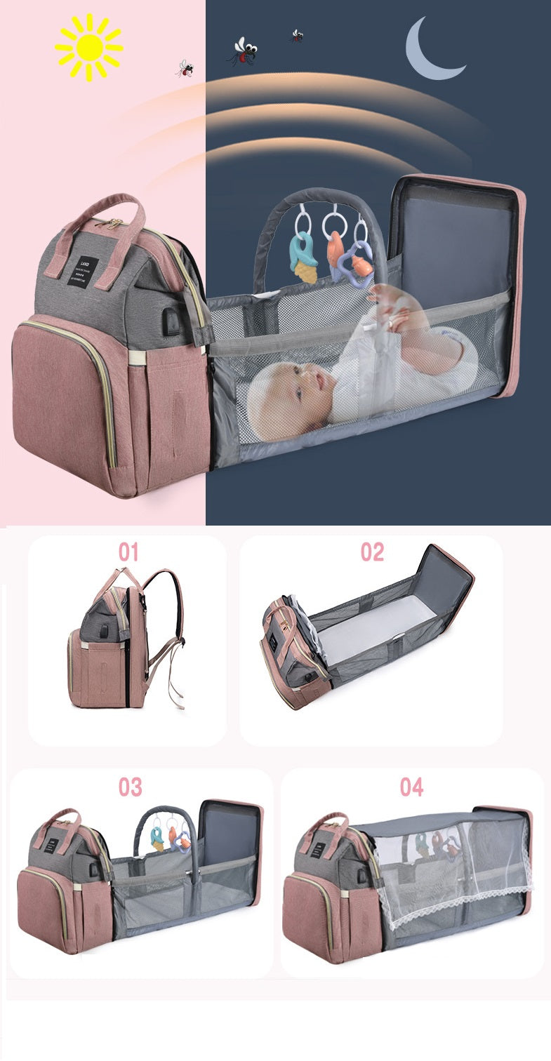 Multifunction Large Diaper Bag, Contemporary Mummy Bag