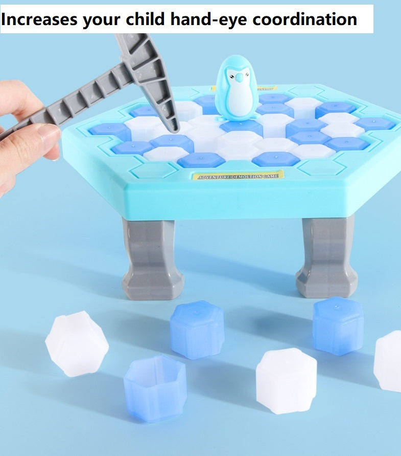 ''Break The Ice'' Multiplayer Game for family bonding for Kids Do not let the Penguin Fall