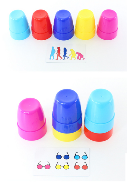 Speed Cups for Kids, Challenging Board Games for Family Bonding