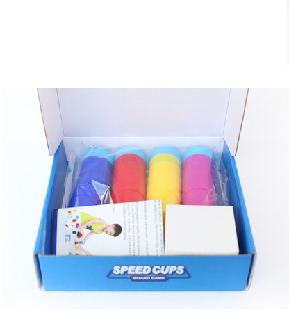 Speed Cups for Kids, Challenging Board Games for Family Bonding