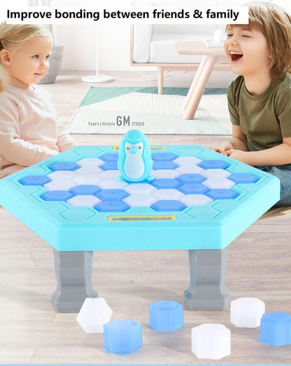 ''Break The Ice'' Multiplayer Game for family bonding for Kids Do not let the Penguin Fall