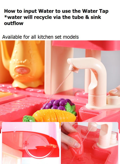 Kitchen Toys Pretend Play Set for Kids with Vegetables | Kitchen Accessories