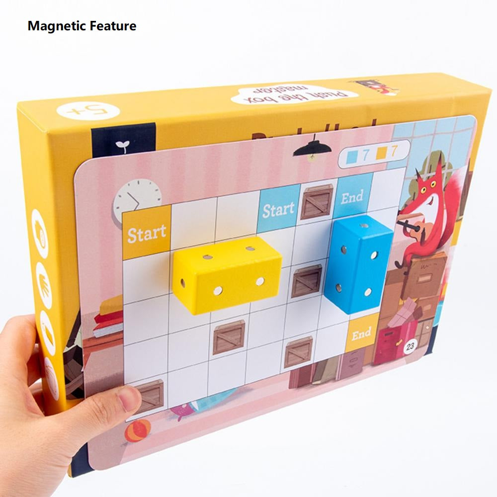 Push The Box Master Logical Thinking Training Block Maze Game for Children