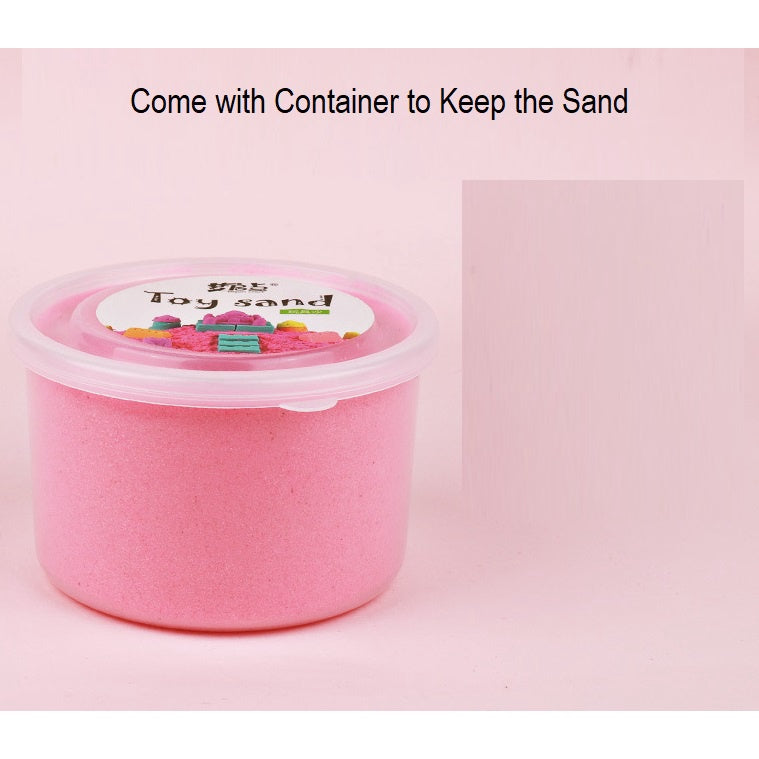 [2KG- 4 Colours] Kinetic Magic Sand (Free Tray & Trolley)