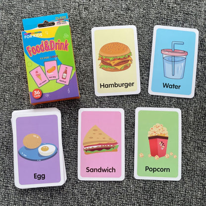 Object Cards: Double-sided Educational English Flashcards Learning Edition