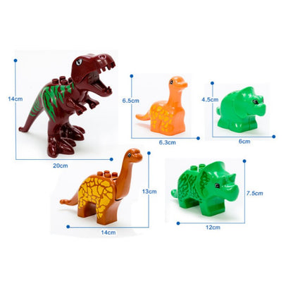 Dinosaur Paradise Block Set Toys for Kids