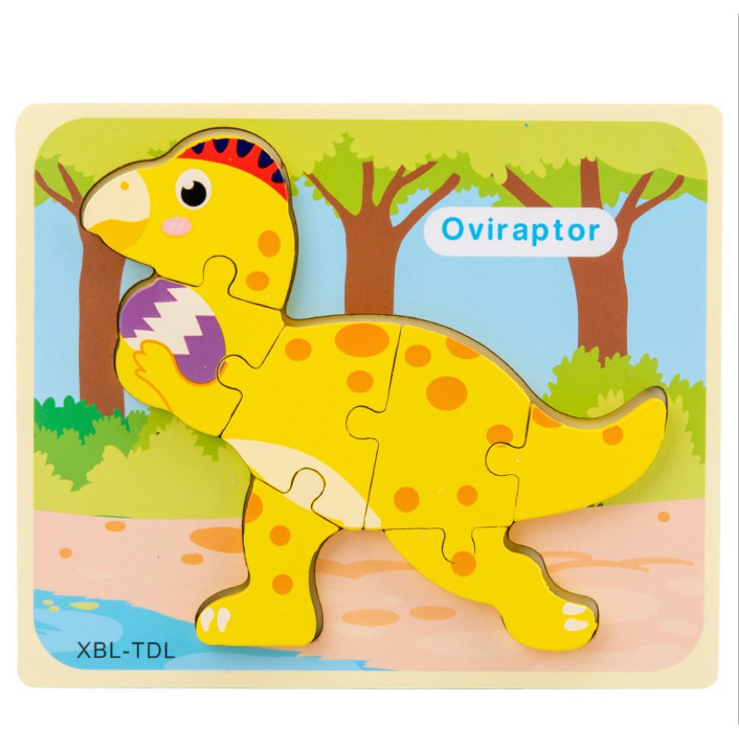 Dinosaur 3D Wooden Puzzles