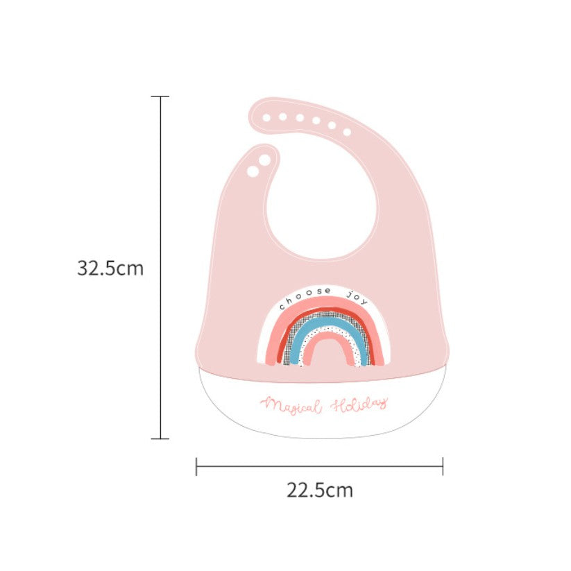 Food Grade Silicone Baby Feeding Bibs