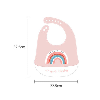 Food Grade Silicone Baby Feeding Bibs