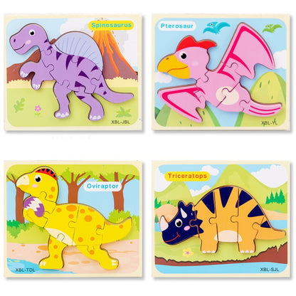 Dinosaur 3D Wooden Puzzles