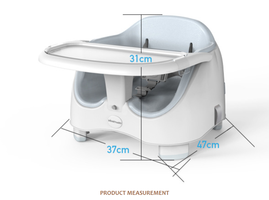 Baby Chair with Detachable Table Tray and Seat Belt