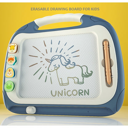 Big Colourful Magnetic Drawing Board for Kids