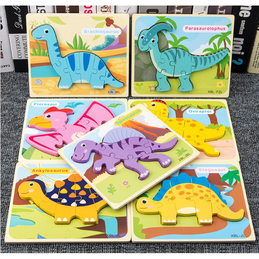 Dinosaur 3D Wooden Puzzles