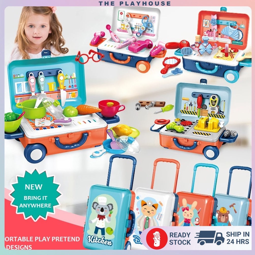 Portable Pretend Play Set for Kids