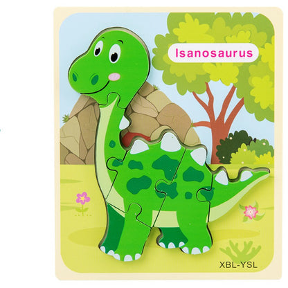 Dinosaur 3D Wooden Puzzles