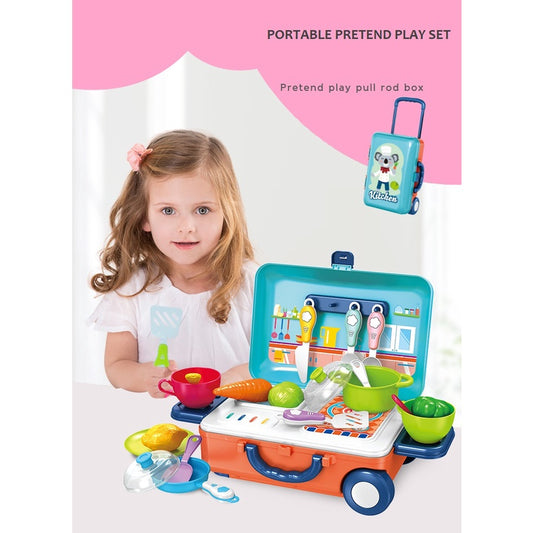 Portable Pretend Play Set for Kids