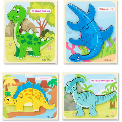 Dinosaur 3D Wooden Puzzles