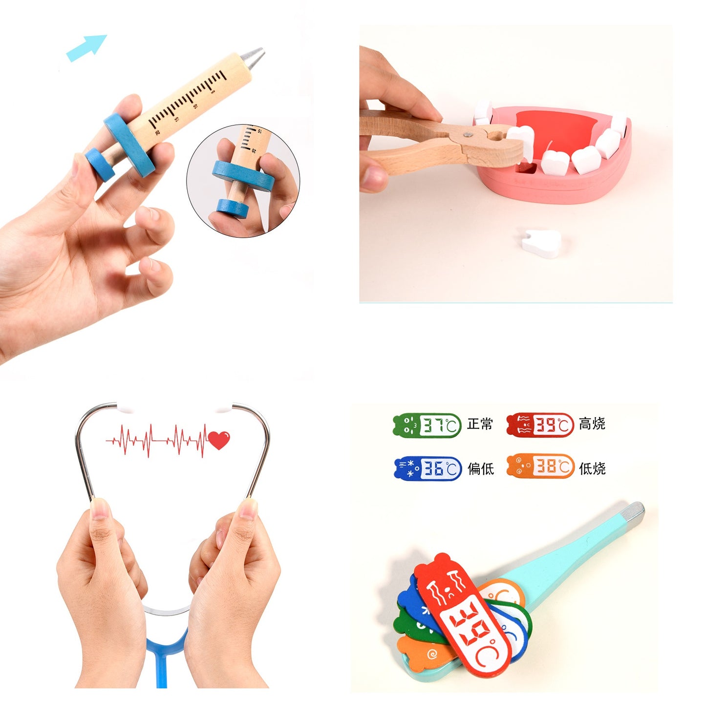 Pretend Play Doctor & Dentist Set