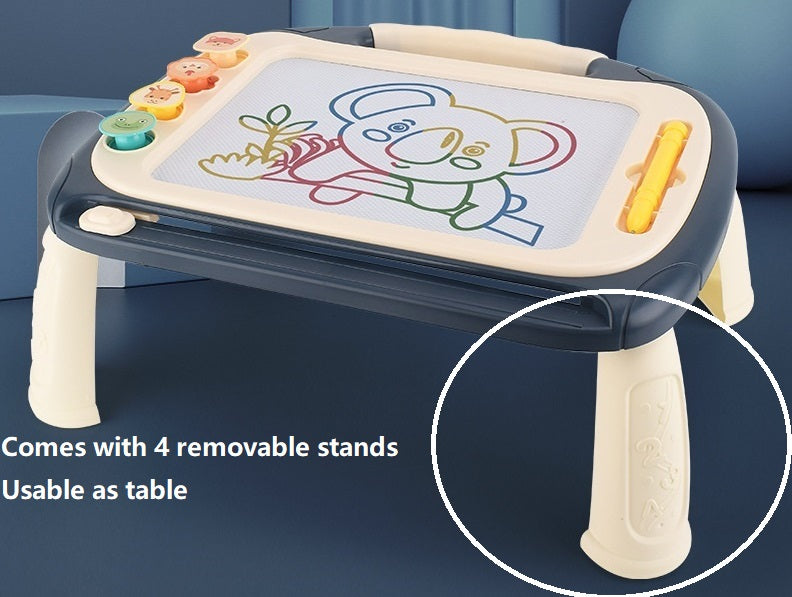 Big Colourful Magnetic Drawing Board for Kids