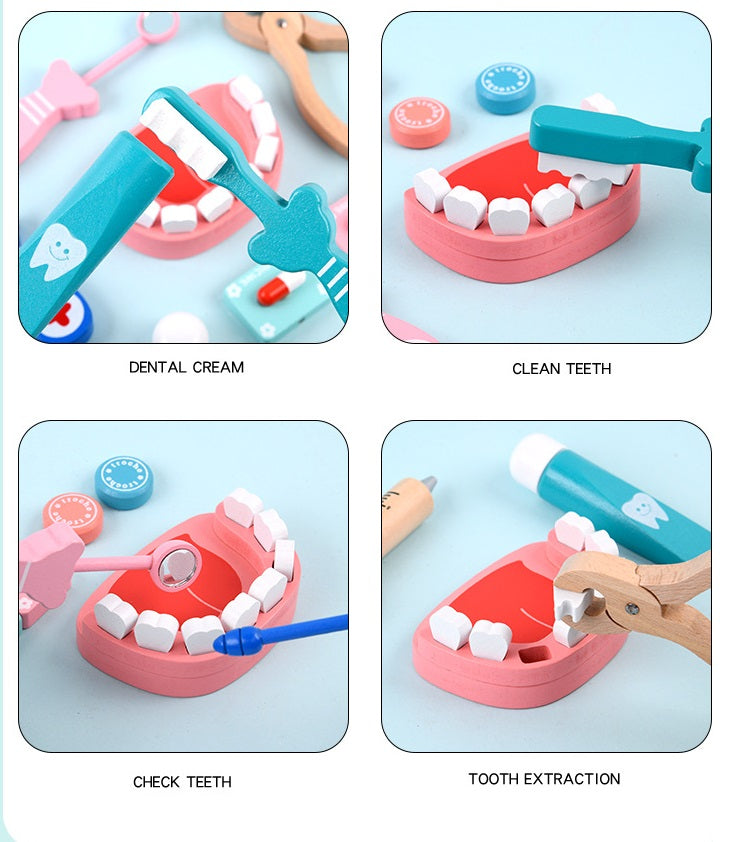 Pretend Play Doctor & Dentist Set