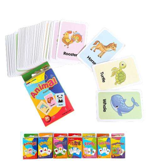 Object Cards: Double-sided Educational English Flashcards Learning Edition