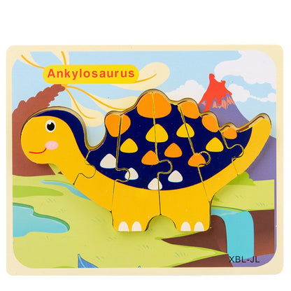 Dinosaur 3D Wooden Puzzles