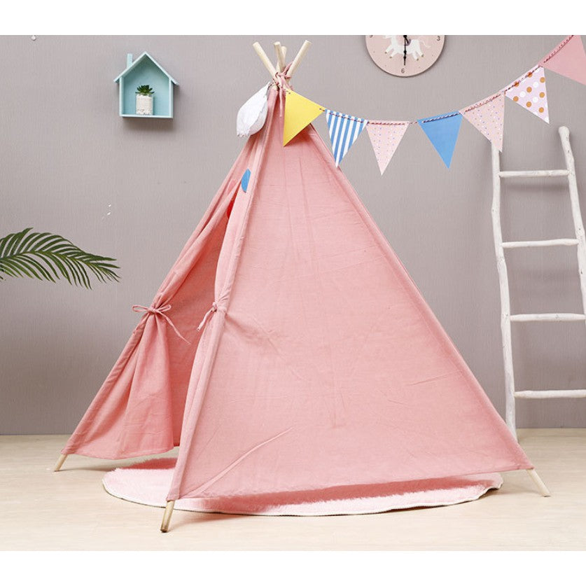 160cm Cotton Teepee Indoor Play Tent for Children