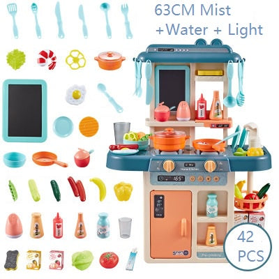 Kitchen Toys Pretend Play Set for Kids with Vegetables | Kitchen Accessories