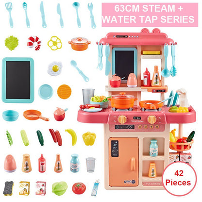 Kitchen Toys Pretend Play Set for Kids with Vegetables | Kitchen Accessories