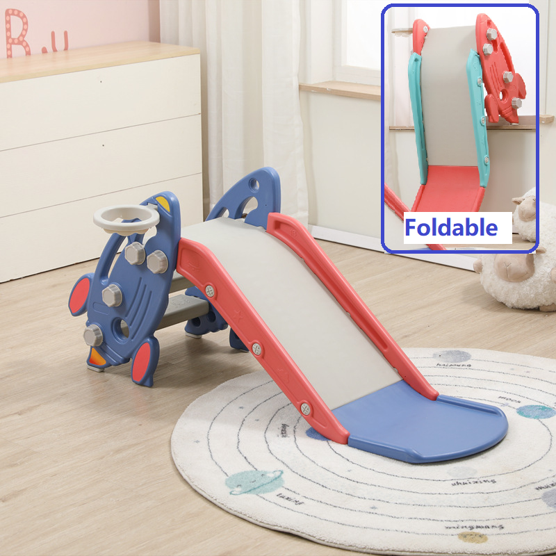 105cm Children Slide with Basketball Corner