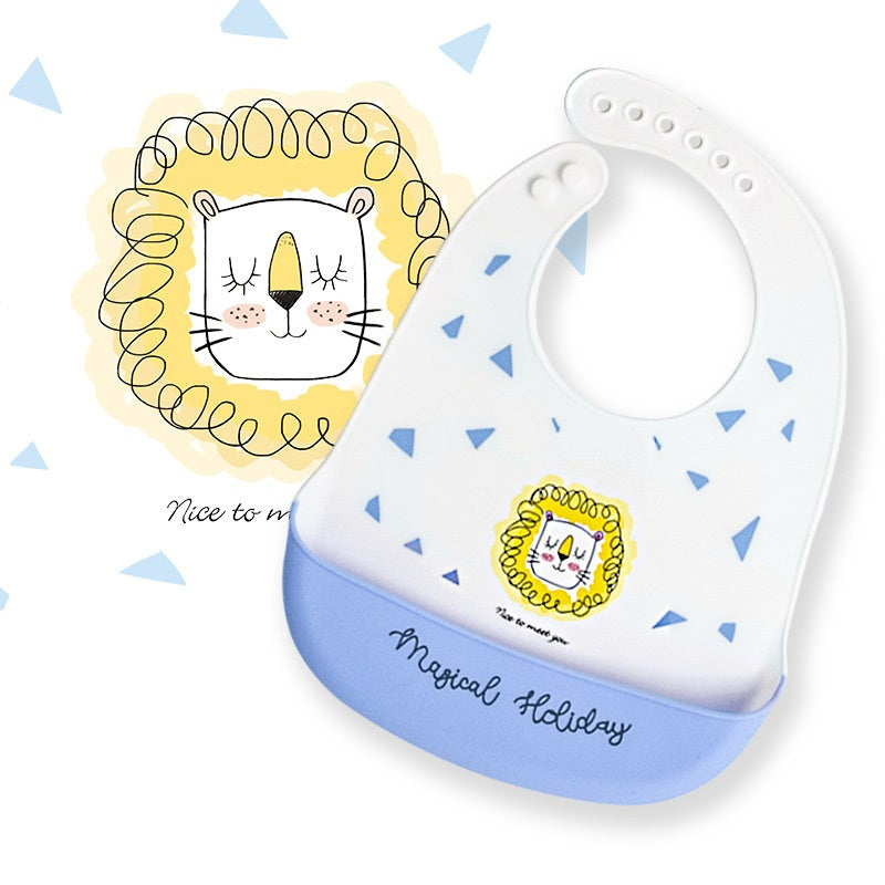 Food Grade Silicone Baby Feeding Bibs