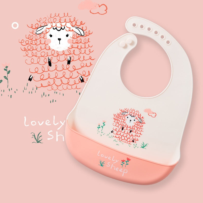 Food Grade Silicone Baby Feeding Bibs