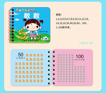 Chinese, English & Pinyin Durable Book for Baby Early Education Language Learning