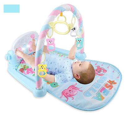 Toddler Play Mat & Baby Gym Fitness with Music & Accessories